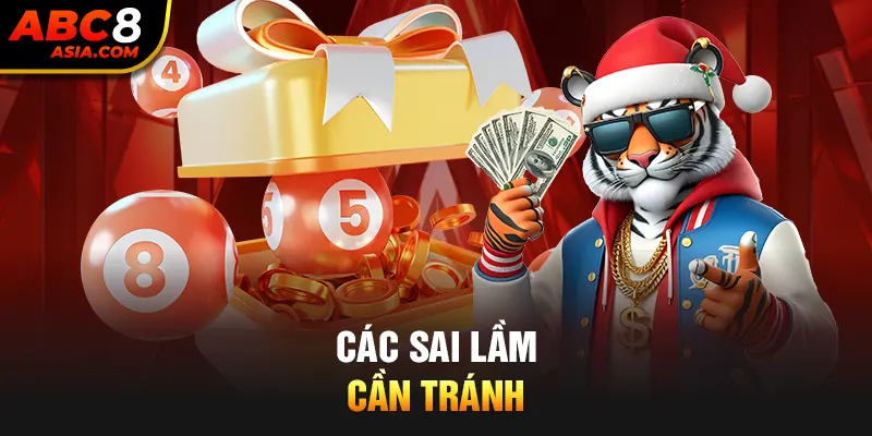 Các sai lầm cần tránh