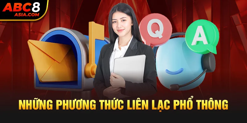 Những phương thức liên lạc phổ thông